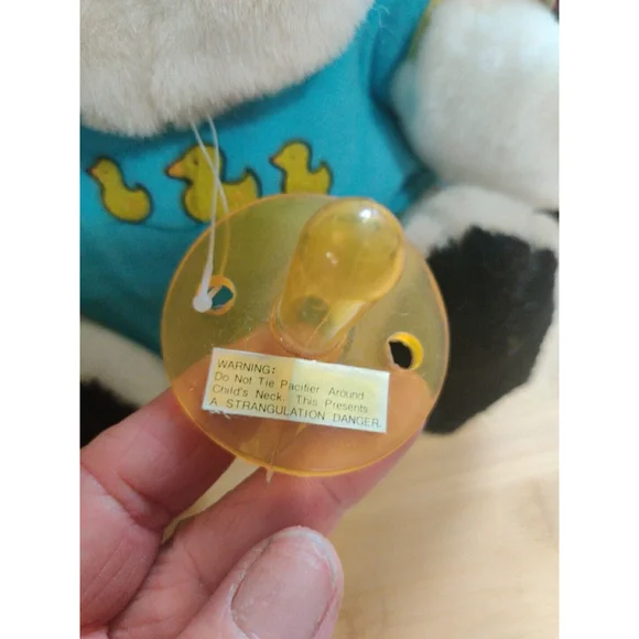 Very Rare 1985 8" Vintage Dakin Pillow Soft Goo Goo Puppy Stuffed Plush Toy Doll - Picture 3 of 10